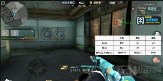 CF手游QBZ03-夏日限定好用不 全面测评数据分享