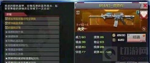 CF手游游骑兵多少钱 这把武器多少钱适合入手