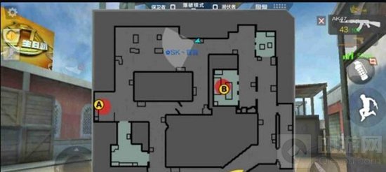 CF手游沙城爆破模式如何快速取胜 进攻路线