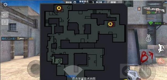 CF手游沙丘潜伏者如何强攻A暴力 实力决定一切