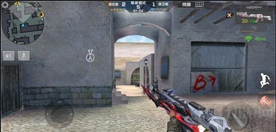 CF手游沙丘潜伏者如何强攻A暴力 实力决定一切