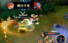 王者荣耀小浪解说 花木兰1v3双杀可惜漏掉一个