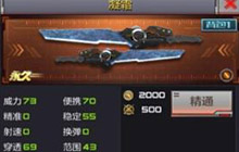 CF手游凝霜怎么样 凝霜属性数据全方位揭秘