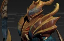 王者荣耀铠新皮肤模型曝光 满满的塑料质感