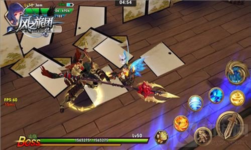 东方武士再会勇者 风之旅团一决高下立破千军