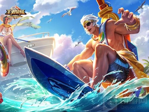 相约浪一夏 王者荣耀夏侯惇乘风破浪皮肤今日上线