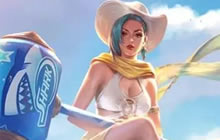 王者荣耀海滩丽影皮肤加入钻石夺宝 7.11上线