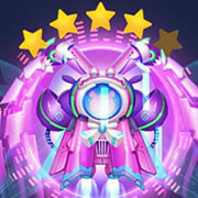 球球大作战玫瑰公主钛金圣衣1级到6级形态欣赏