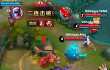 王者荣耀KPL春季总决赛集锦 露娜绕后二连杀