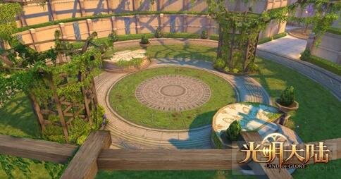跨服天梯赛荣耀将袭 光明大陆全新竞技场地图