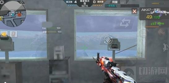 CF手游排位赛2.0鹰眼雪地B点怎么防守 战术详解