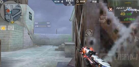 CF手游排位赛2.0鹰眼雪地B点怎么防守 战术详解