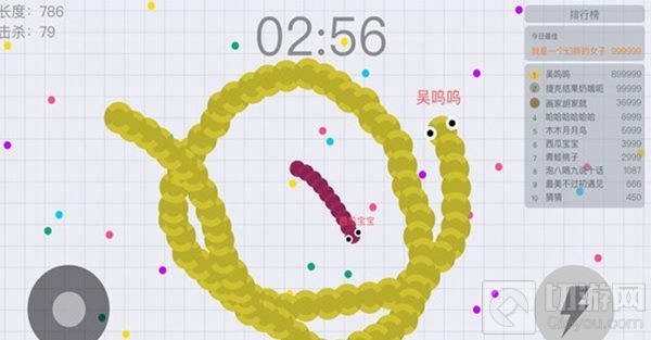 贪吃蛇大作战怎么绕出小圈 大拇指绕圈技巧