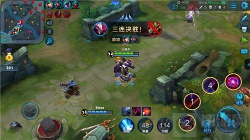 王者荣耀干将莫邪连招技巧 23技能消耗4减速