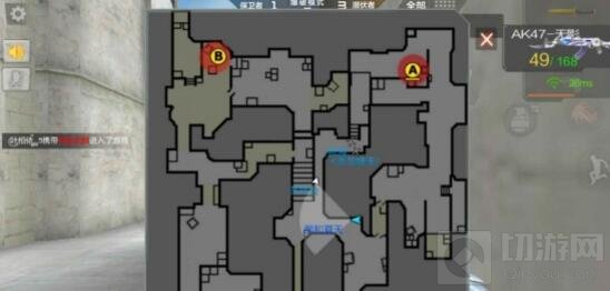 CF手游沙漠灰B点防守点位讲解 助你快速致胜