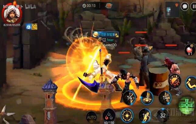 地下城与勇士魂圣骑士70技能欣赏 你值得拥有