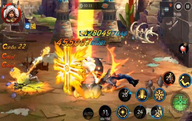 地下城与勇士魂圣骑士70技能欣赏 你值得拥有