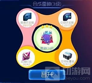 球球大作战1级到3级雷神合成所需材料全面盘点