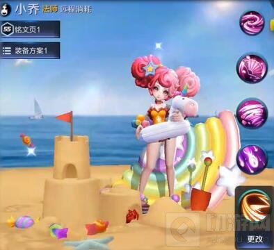 王者荣耀小乔缤纷独角兽模型曝光 超级可爱