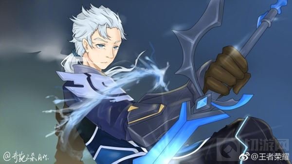 王者荣耀铠同人画 这个小哥哥怎么这么好看