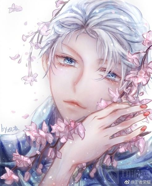 王者荣耀铠同人画 这个小哥哥怎么这么好看