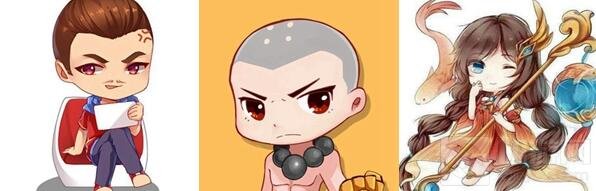 王者荣耀英雄Q版头像汇总 五黑Q版头像大全分享