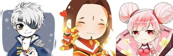 王者荣耀英雄Q版头像汇总 五黑Q版头像大全分享