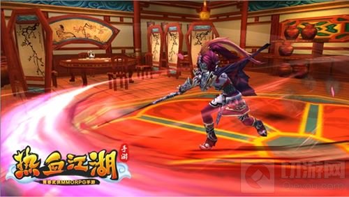 《热血江湖手游》全新场景曝光 练级打宝圣地