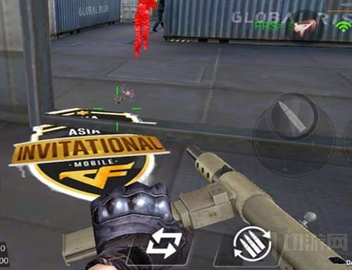 CF手游新版本手雷使用特效截图 真的很不错