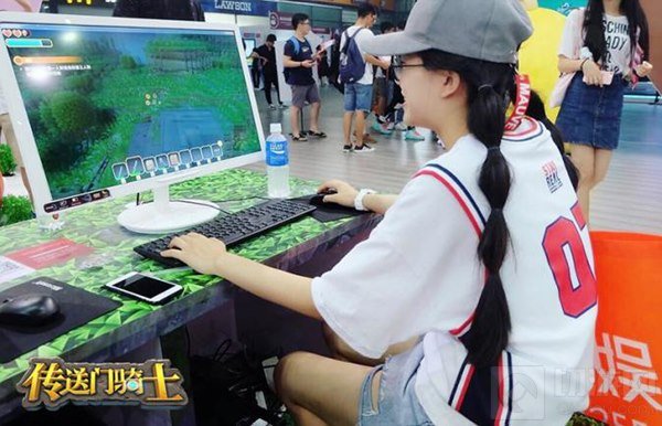 传送门骑士惊艳亮相2017CJ 掀起试玩热潮