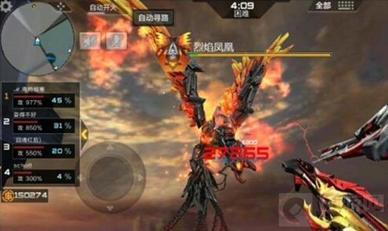 CF手游困难模式雷霆峭壁凤凰天蛛BOSS怎么打