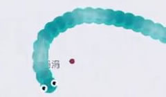 贪吃的大作战排位赛 第一走位小蓝色疯狂击杀