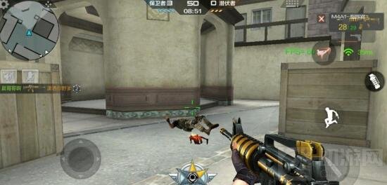 CF手游M4A1指挥官弹道测试 稳定性高威力不错