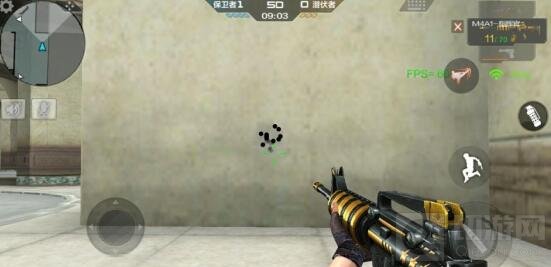 CF手游M4A1指挥官弹道测试 稳定性高威力不错