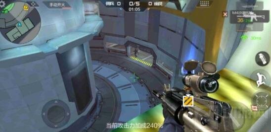 CF手游生化空间站刀幽灵技巧 点位打法是关键