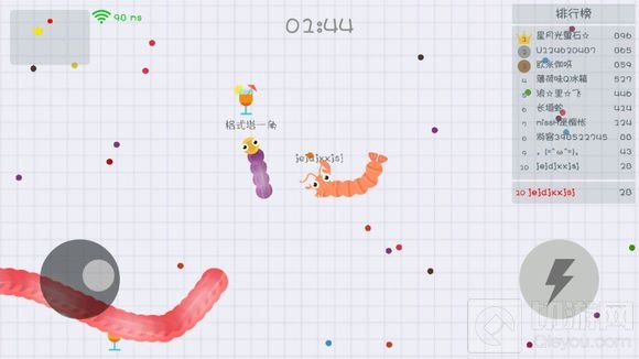 贪吃蛇大作战正确打开冲刺姿势 助你得高分