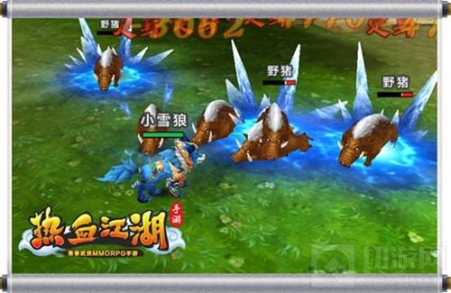 《热血江湖手游》变身萌宠 前去探索身世之谜