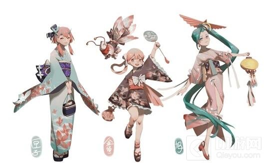 新装赏花火 阴阳师式神浴衣设计大赛作品鉴赏