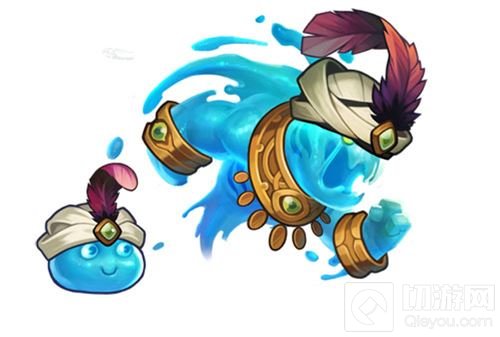 灯神庇护西域风情 小冰冰传奇水人新皮肤来袭