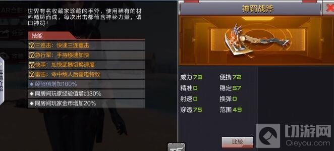 CF手游神罚战斧和屠龙哪个更好 英雄对比分析