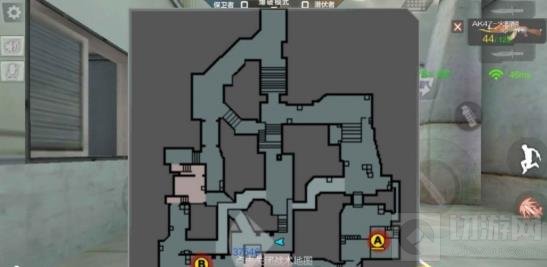 CF手游异域小镇B包点进攻战术 助你轻松获胜