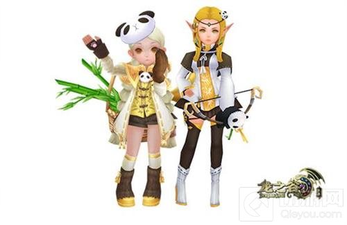 《龙之谷手游》熊猫时装驾到 萌动可爱新选择