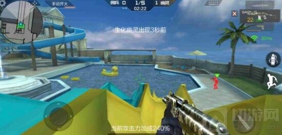 CF手游生化酒店点位推荐 喷泉滑梯高台都可