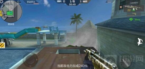 CF手游生化酒店点位推荐 喷泉滑梯高台都可