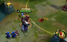 王者荣耀德古拉解说 逆风关羽后排切入四连杀