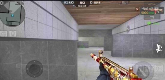 cf手游火力无限大乱斗战回廊 枪身四起谁获胜