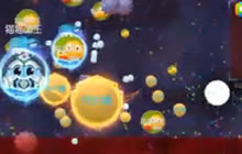 球球大作战大逃杀零盾绝地反杀 拿下第一名