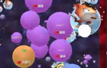 球球大作战疯子大逃杀精彩视频 默契与实力结合