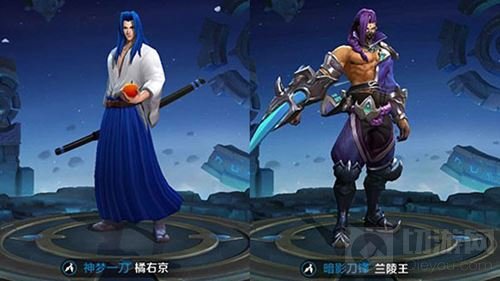 王者荣耀兰陵王和橘右京对比 哪个更加厉害