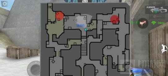 CF手游沙漠灰最佳点位分析 适用枪械大推荐